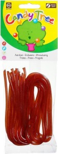 Jellies thread with strawberry flavor gluten free BIO 75 g - CANDY TREE