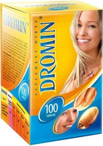 Dromin hair, skin nails 100 tablets Apipol Farma