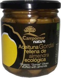 GORDAL OLIVES VERTES AUX AMANDES BIO 350 g - CAMPOMAR NATURE