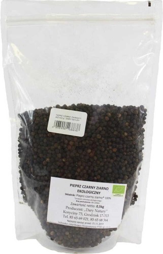 BLACK PEPPER GRAINY BIO 500 g - HORECA (DARY NATURY)