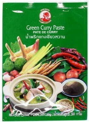 Green curry paste 50g Cock Brand