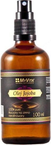 Huile cosmétique de jojoba pressée à froid BIO 100ml MyVita