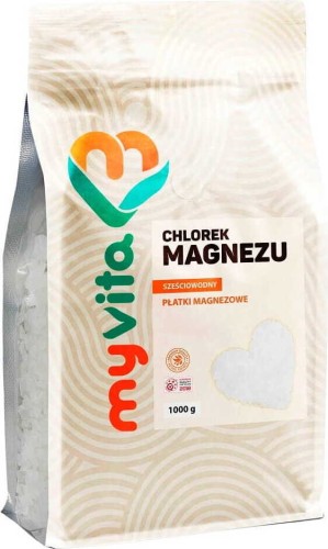 Magnesium chloride hexahydrate flakes 1000g MyVita