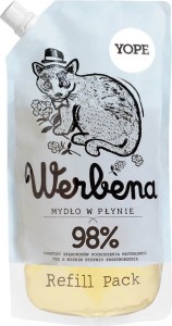 Natural liquid soap Verbena refill pack 500ml Yope