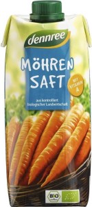 CARROT JUICE BIO 500 ml - DENNREE