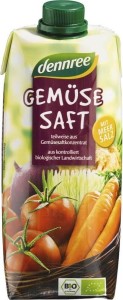MULTIVEGETABLE JUICE BIO 500 ml - DENNREE