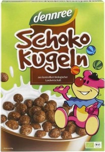 CEREALS CHOCO BALLS BIO 250 g - DENNREE