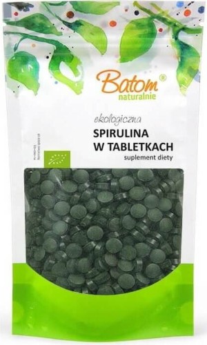 SPIRULINA TABLETKI BIO 250 g (1 TABLETKA = 400 mg) - BATOM