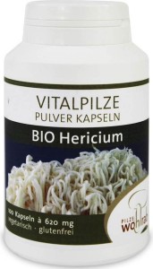 Hericium Champignons BIO 100 gélules - Pilze Wohlrab