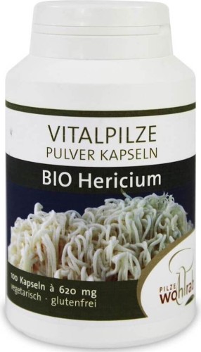 Hericium Champignons BIO 100 gélules - Pilze Wohlrab