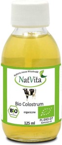 Bio Colostrum IgG 35% in liquid organic 125ml NatVita