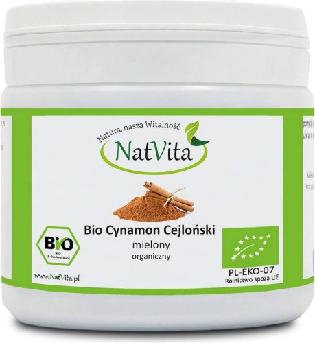 Bio Cinnamon Ceylon organic ground 50g NatVita