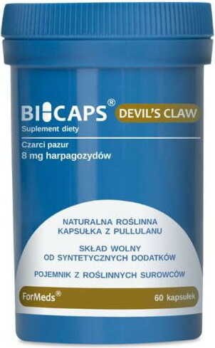 Bicaps Duivelsklauw Duivelsklauw 60 capsules ForMeds