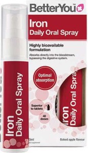 Żelazo spray Iron Daily Oral Spray 48 porcji 25ml BetterYou