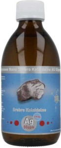 Nonionic nano colloidal silver STRONG Ag 50ppm 300ml Vitacolloids