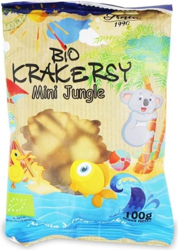 CRACKERS MINI JUNGLE BIO 100 g - BIO ANIA
