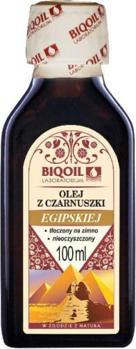 Egyptische zwarte komijnolie, koudgeperst, ruw 100ml BIOOIL