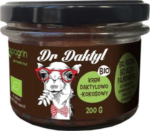 CREAM DATE-COCONUT DR DAKTYL BIO 200 g - PAPAGRIN