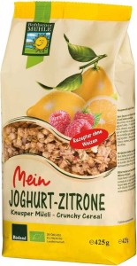 CRUNCHY YOGHURT - LEMON BIO 425 g - BOHLSENER MUEHLE