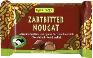CZEKOLADA GORZKA NUGATOWA BIO 100 g - RAPUNZEL