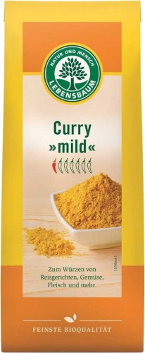 CURRY MILD BIO 50 g - LEBENSBAUM