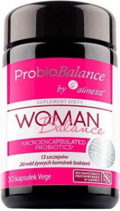 ProbioBalance Woman balance Micro-ingekapselde probiotica 13 stammen 20 miljard bacteriën 30 capsules Aliness