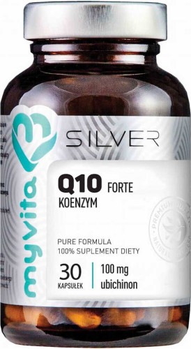 Coenzyme Q10 100 mg Ubichinon 30 capsules MyVita Silver Pure