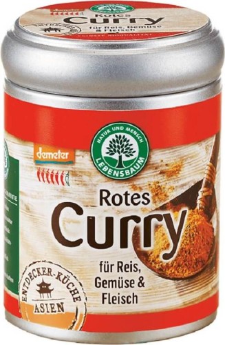 SPICE CURRY RED BIO 55 g - LEBENSBAUM