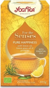 TEA FOR SENSES HAPPINESS BIO (20 x 2,2 g) 44 g - YOGI TEA