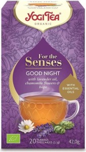 TEA FOR SENSES GOODNIGHT BIO (20 x 2,1 g) 42 g - YOGI TEA