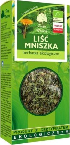 HERBATKA LIŚĆ MNISZKA BIO 25 g - DARY NATURY