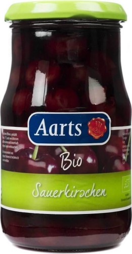 WHOLE PITTED CHERRY IN OIL BIO 350 g - AARTS