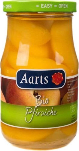 PEACH SLICES IN OIL BIO 350 g - AARTS