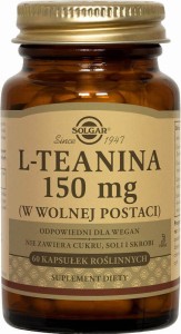 L-Theanine in free form 150mg 60 capsules Solgar