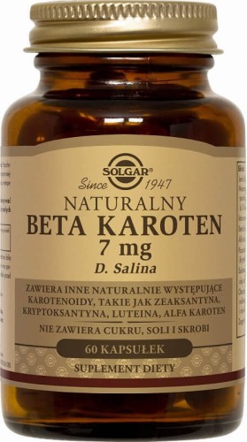 Salina Beta Caroten 7mg 60 capsules Solgar