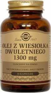 Evening primrose oil 1300mg cold-pressed 30 capsules Solgar