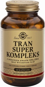 Super oil with the addition of acids EPA and DHA and vitamin A and D 60 capsules Solgar