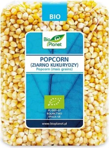 POPCORN (ZIARNO KUKURYDZY) BIO 1 kg - BIO PLANET