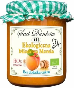 APRIKOSENMARMELADE MIT HONIG BIO 260 g - SAD DANKÓW