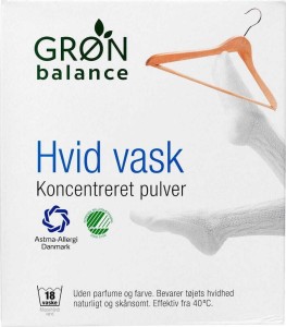 POUDRE POUR LAVER LES VÊTEMENTS BLANCS 785 g - GRON BALANCE