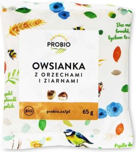 Porridge with nuts and grains BIO 65 g - PROBIO