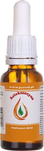Astaksantyna 20ml 550 kropli Proved
