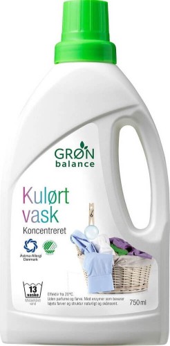 LIQUIDE DE LAVAGE POUR VÊTEMENTS COLORÉS 750 ml - GRON BALANCE