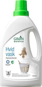 LIQUIDE DE LAVAGE POUR VÊTEMENTS BLANCS 750 ml - GRON BALANCE