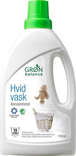 LIQUIDE DE LAVAGE POUR VÊTEMENTS BLANCS 750 ml - GRON BALANCE