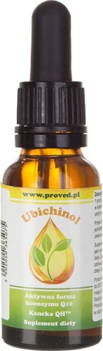 Ubichinol aktywna forma koenzymu Q10 20ml 550 kropli Proved