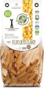PASTA (CORN) PENNE GLUTEN-FREE BIO 250 g - FABIJAŃSCY