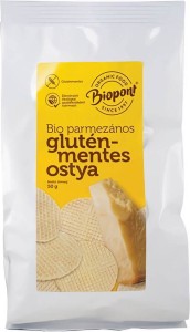 WAFERS WITH PARMESAN CHEESE GLUTEN-FREE BIO 50 g - BIOPONT