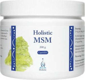MSM Organic sulfur OptiMSM 200g Holistic