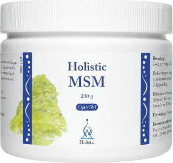 MSM Organic sulfur OptiMSM 200g Holistic
